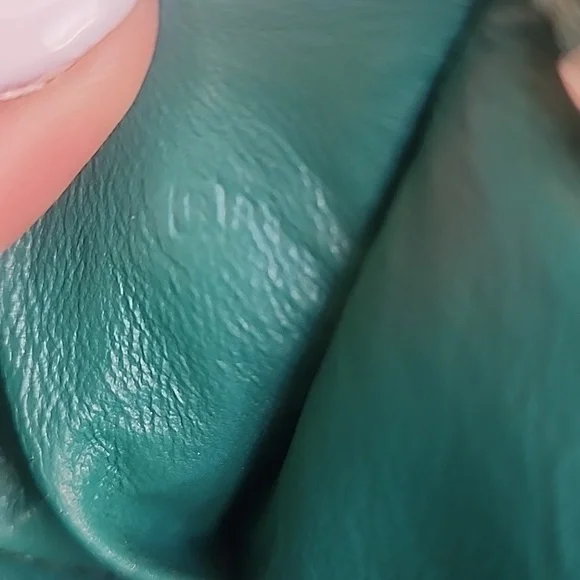 RARE: Hermes Paris Dogon Long Green Wallet - Picture 14 of 15